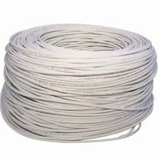 Cable UTP categoría 5, UNIFILAR, 305 mts. Cobreado