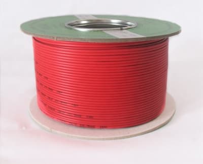 Cable rojo para incendio no apantallado 2X18 marca Belden 305 metros. FCU-182 NYT