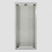 Caja metálica para instalación de placa Commax de 8 botones