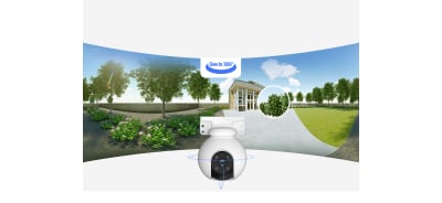 Domo IP PT 3MP color VU autotrack modelo  H8 EZVIZ