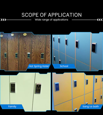 Cerradura para muebles con tarjeta de proximidad RFID 125 Kz