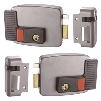 Cerradura eléctrica sobrepuesta.