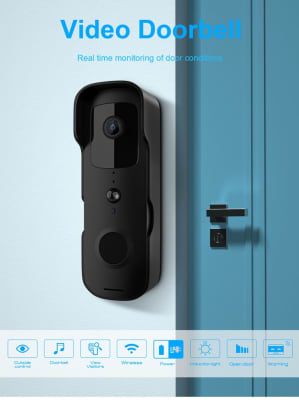 Video portero inálambrico  conectado a WIFI APP TUYA