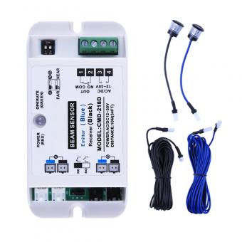 Fotoceldas de seguridad para puertas de corredera automáticas compatible con COR535