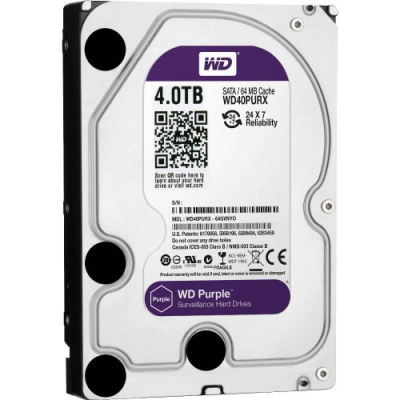 Disco Duro 4 TB SATA. Diseñado para una escritura permanentemente activa las 24 horas del día, los 7