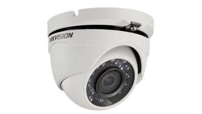 Domo metálico marca Hikvision. HD TVI 1080P , lente 2,8mm 1080 P , iluminación noctura 20 metros