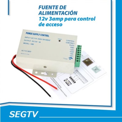 Fuente con temporizador 220VAC/12 VDC