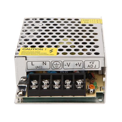 Fuente metálica 220VC, 12Vdc-5A