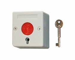 Pulsador con llave 