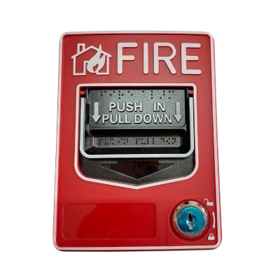 Palanca de incendio con llave