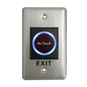 Pulsador de salida no touch, infrarrojo