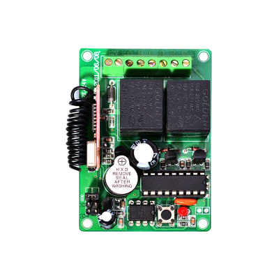 Receptor de señal 220 VAC 2 canales . Momentáneo, ON/OFF, Temporizado Receptor de señal 220 VAC 2 canales . Momentáneo, ON/OFF, Temporizado