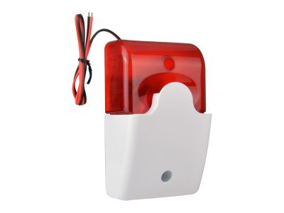 Mini sirena con baliza roja SIR620