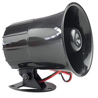 Sirena 12Vdc - 15w, 1 tonalidad SIR3632