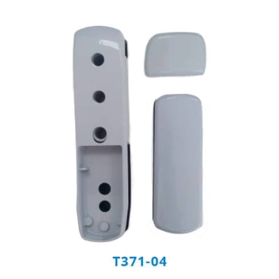 Soporte para puertas de vidrio templado para montaje de barras antipánico JAQUE T371-04 Soporte para puertas de vidrio templado para montaje de barras antipánico JAQUE T371-04