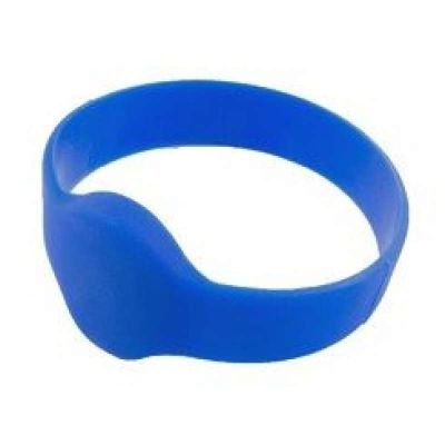 Pulsera de proximidad para lectoras 125Khz color azúl