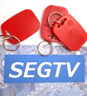 Tarjeta de proximidad tipo llavero 125K más 13,56Mhz