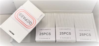 Caja de 100 tarjetas de proximidad 125Khz 