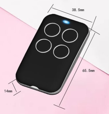 Control remoto universal de RF resistente al agua