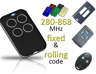 Control remoto 2 canales 433Mhz learning Code