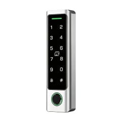 Teclado de control de acceso por huella , clave y tarjetas de doble frecuecia para exterior