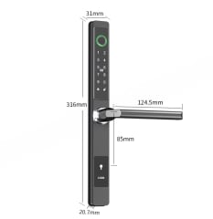 Cerradura  APP TUYA Smart , huella tarjeta, clave y WIFI