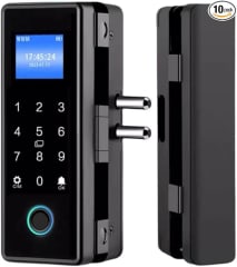 Cerradura flotante para puerta de vidrio de ABATIR, huella clave, tarjeta 13,56Mhz