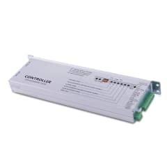 Sistema de automatización puertas de corredera 2 hojas. peso  280Kg, ancho 1,8 M por hoja