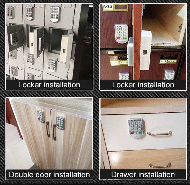 Cerradura para muebles , gabinetes, cajoneras | SEGTV