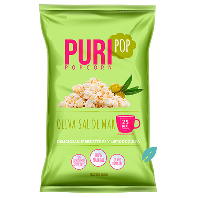 Cabritas Puripop Oliva Sal de mar Familiar