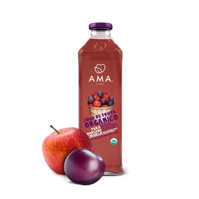 Jugo Manzana Ciruela Organico Ama 1000 cc