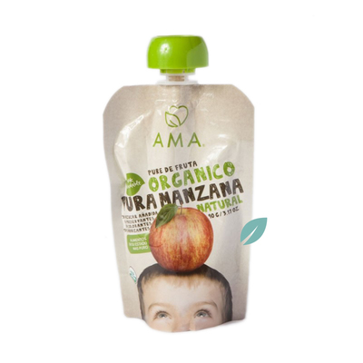 Puré de Frutas Orgánico Manzana 90g