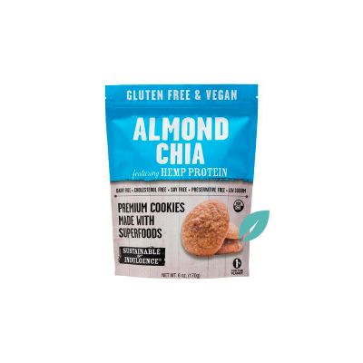 Galletas Superalimentos de Almendras, Chia y Proteína de Cañamo