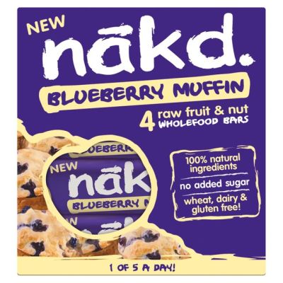 Barra de Cereal Blueberry Muffin Pack 4 unidades