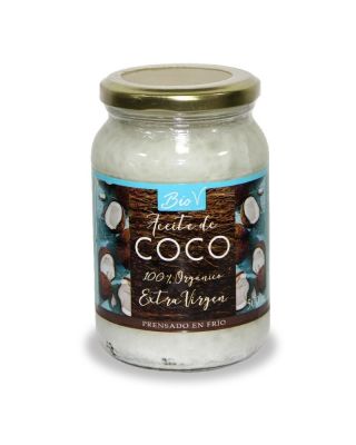 Aceite de Coco 100% Orgánico Extra Virgen Biov 500 ml