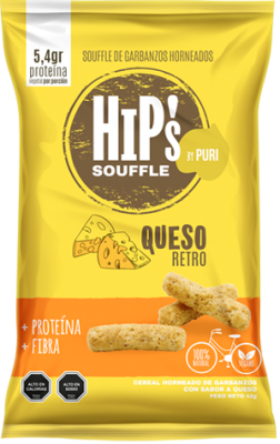 Suflitos de Garbanzo Queso Hips familiar 170 grs
