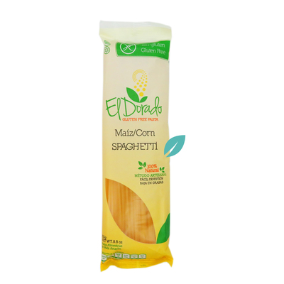 Pasta Spaguetti sin gluten de maiz
