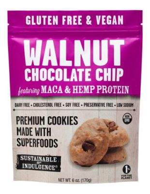 Galletas Superalimentos de Chocolate, Nuez, Maca y Proteina de Cañamo