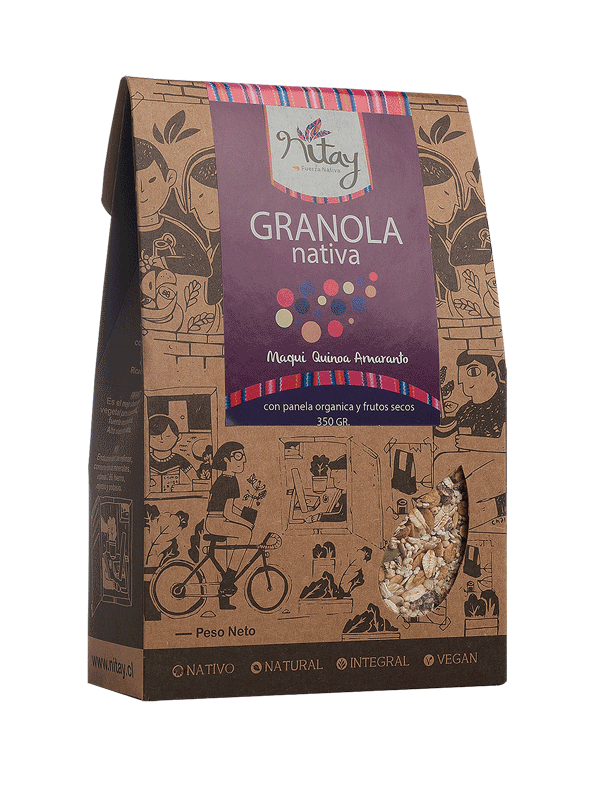 Granola Nativa Maqui 350 grs 1 Granola Nativa Maqui 350 grs 1