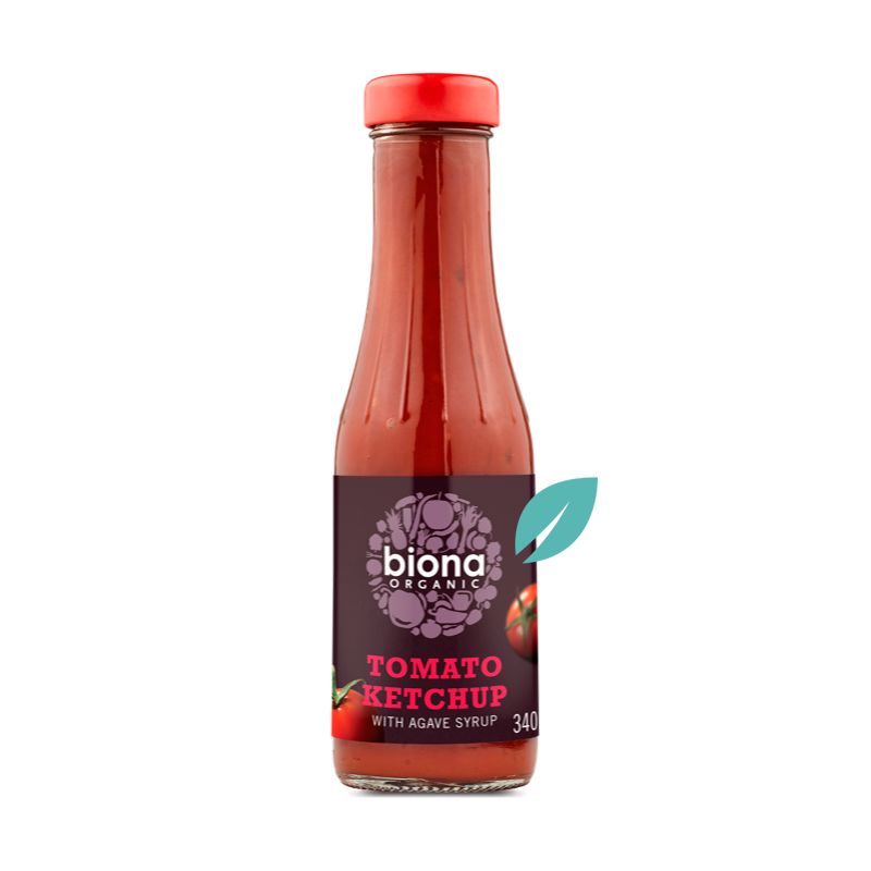 Ketchup de tomates orgánicos sin azúcar añadida 340 grs 1 Ketchup de tomates orgánicos sin azúcar añadida 340 grs 1