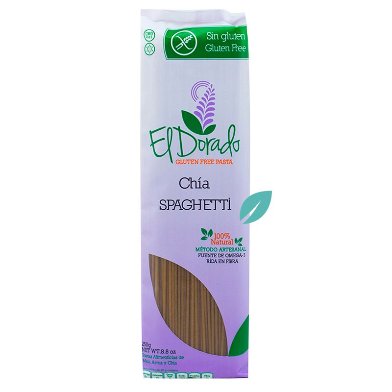 Pasta Spaguetti sin gluten de chia 250 grs 1 Pasta Spaguetti sin gluten de chia 250 grs 1