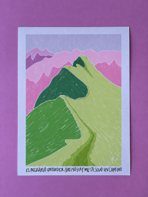 Solo un camino - Fine Art Print