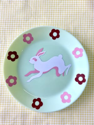 Plato Decorativo Conejo