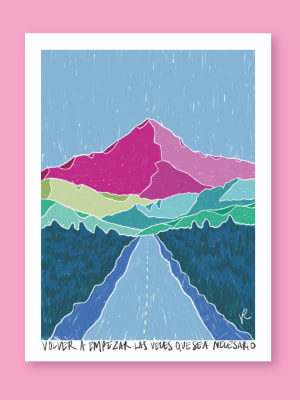 Volver a empezar - Fine Art Print