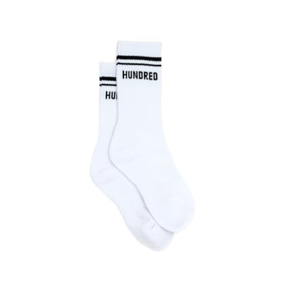 Calcetines Crew Lifestyle – Blanco