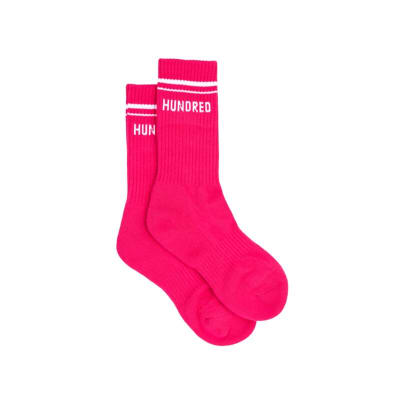 Calcetines Crew Lifestyle – Fucsia1