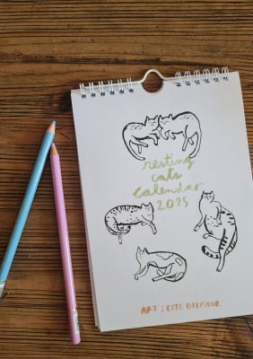 Calendario Gatos 2025