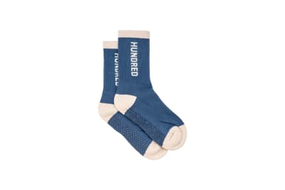 Calcetines Crew Logo Grip – Azul