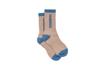 Calcetines Crew Logo Lifestyle – Beige