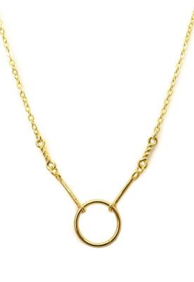 Collar Karma Bañado en Oro - Musa Accesorios